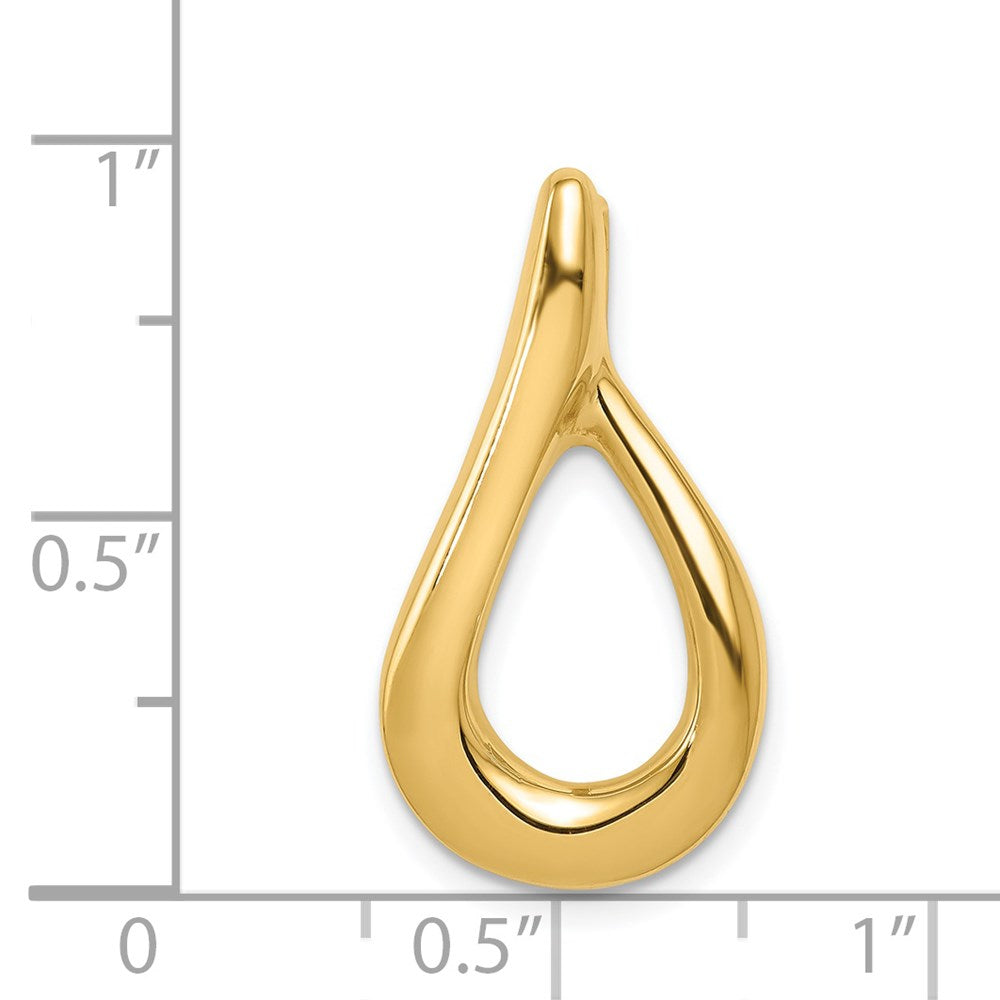14k Yellow Gold 14 mm Omega Slide (3.28 grams)
