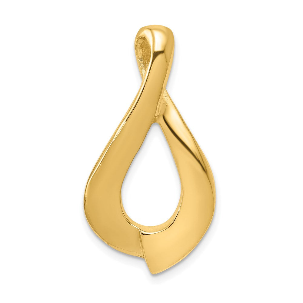 14k Yellow Gold 16 mm Fancy Slide (3.72 grams)