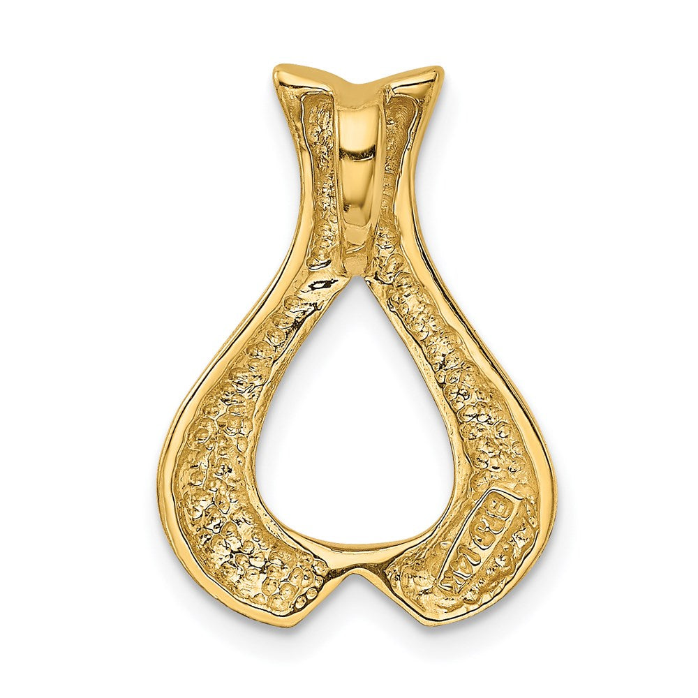 14k Yellow Gold 15 mm Slide (3.16 grams)