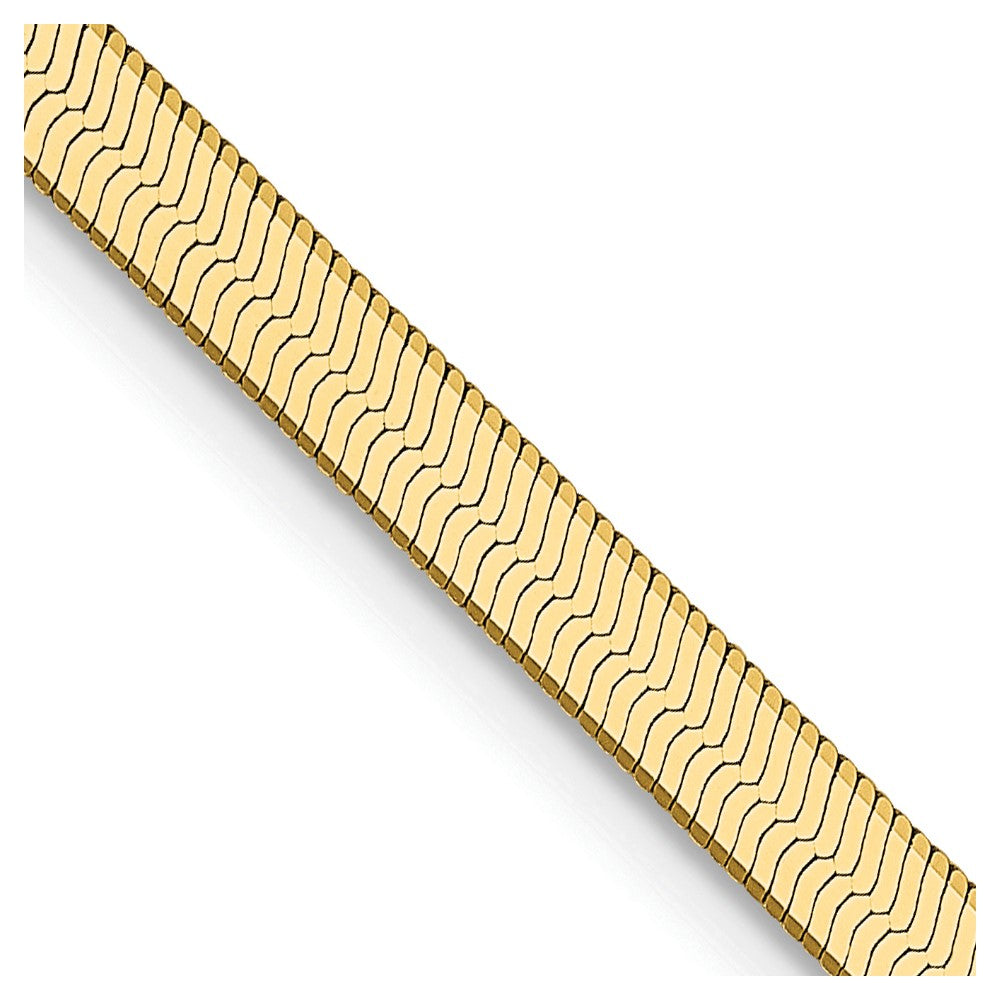 14k 3mm Silky Herringbone Chain (5.32 grams)