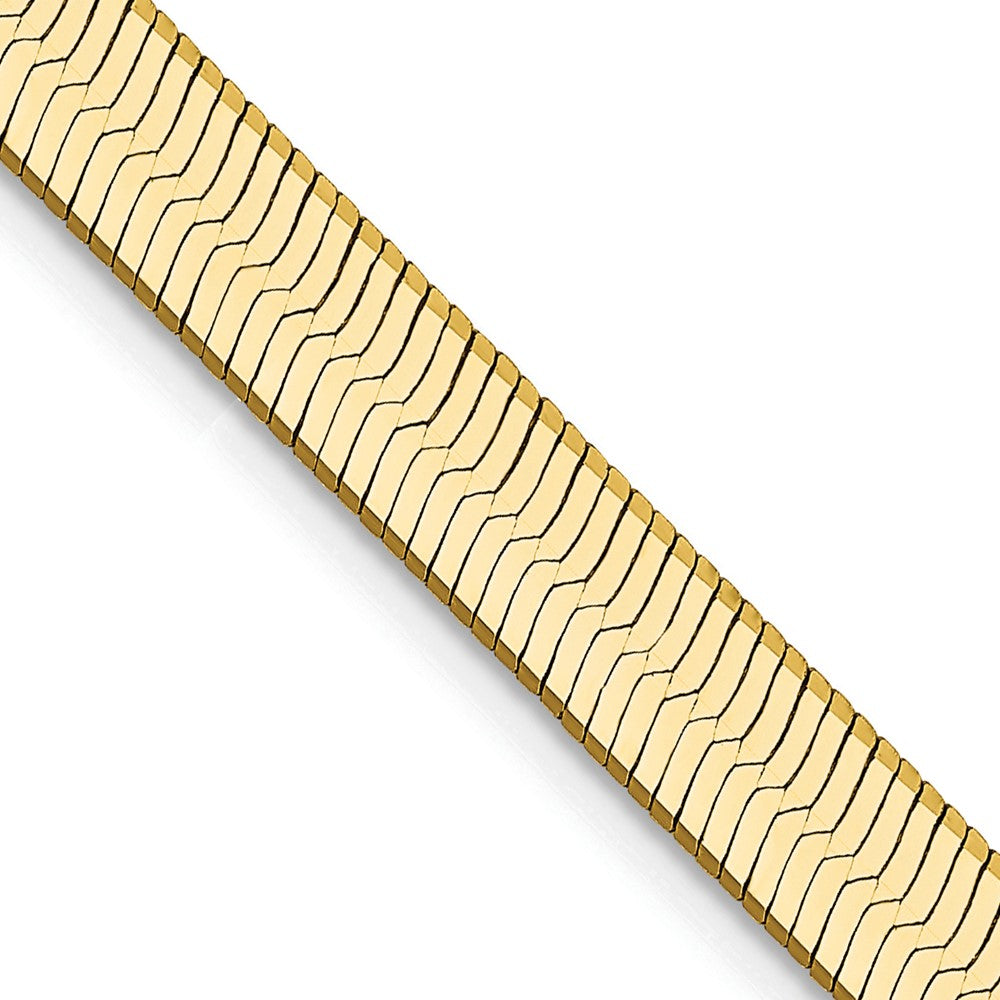 14k 5mm Silky Herringbone Chain (9.82 grams)