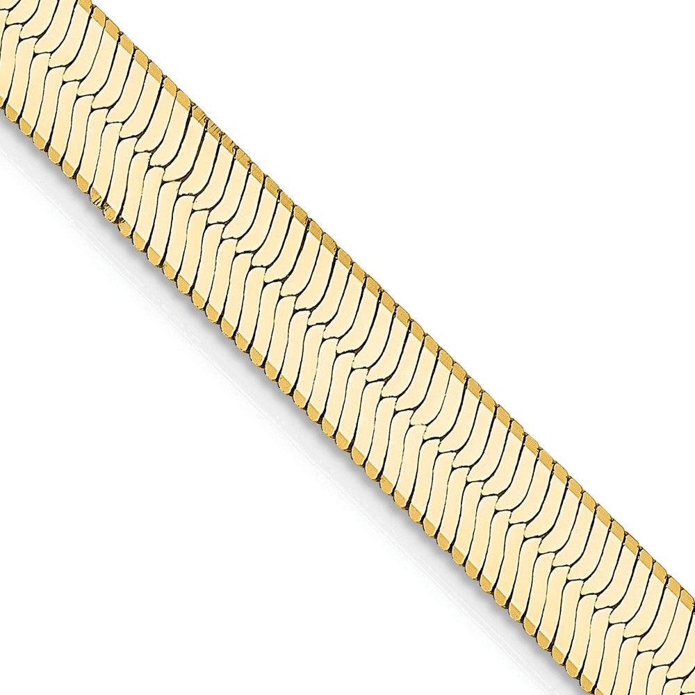 14k 5.5mm Silky Herringbone Chain (12.29 grams)