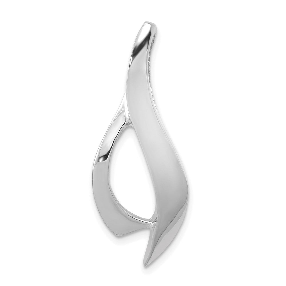 14k White Gold 13 mm Designer Slide (3.64 grams)