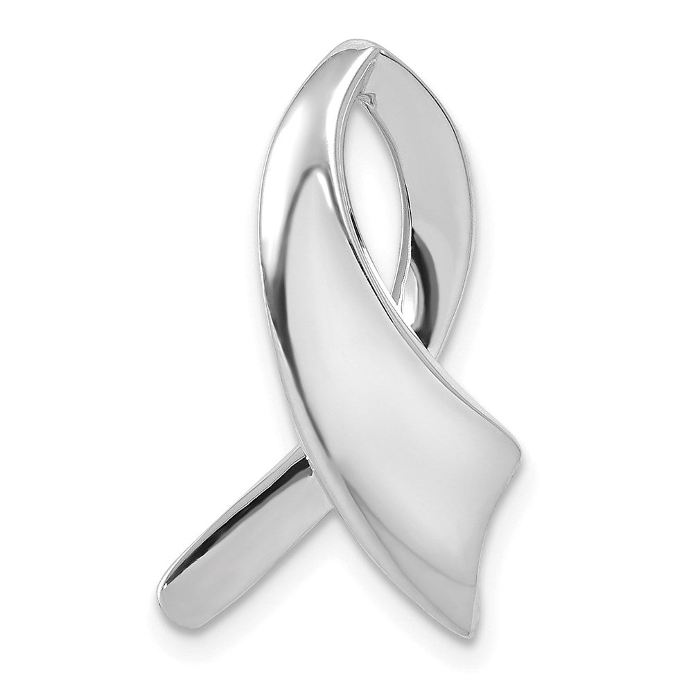 14k White Gold 13 mm Slide (2.08 grams)
