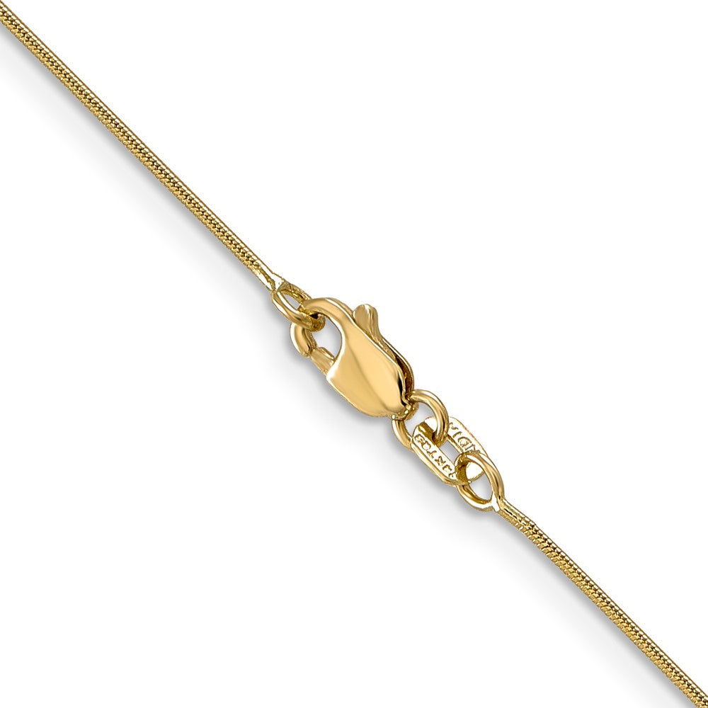 14k .8mm Round Snake Chain (2.37 grams)