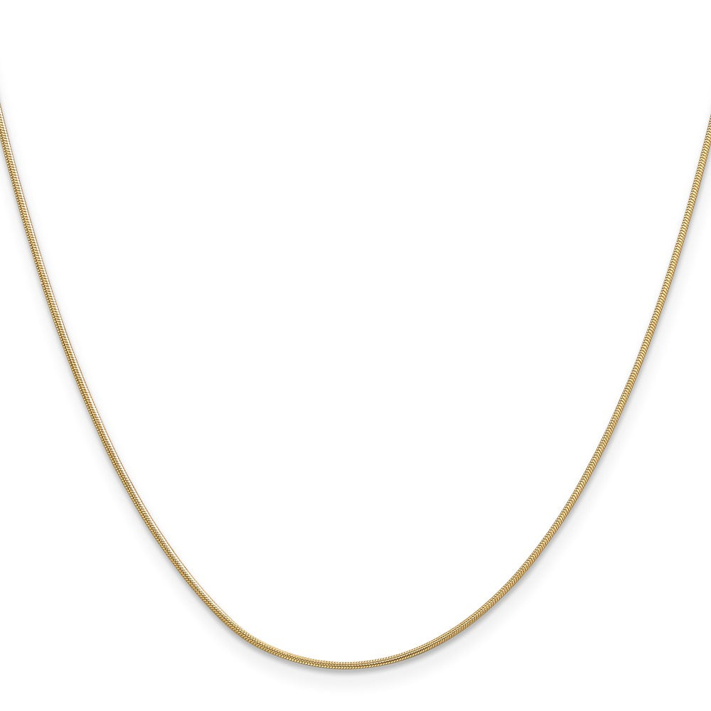 14k .9mm Round Snake Chain (3.48 grams)