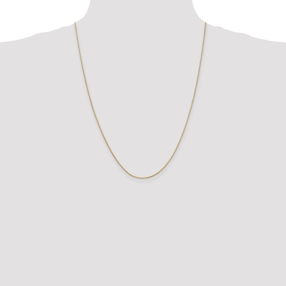 14k .9mm Round Snake Chain (3.48 grams)