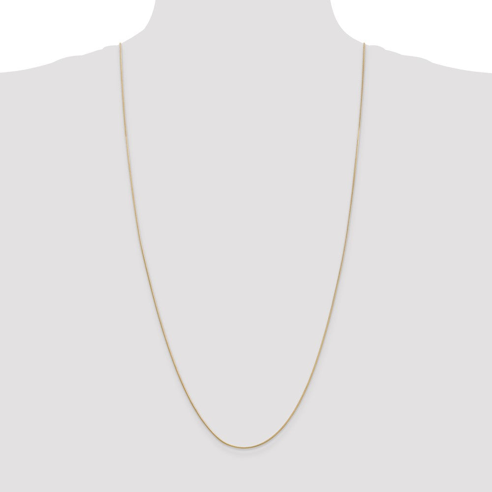 14k .9mm Round Snake Chain (3.48 grams)