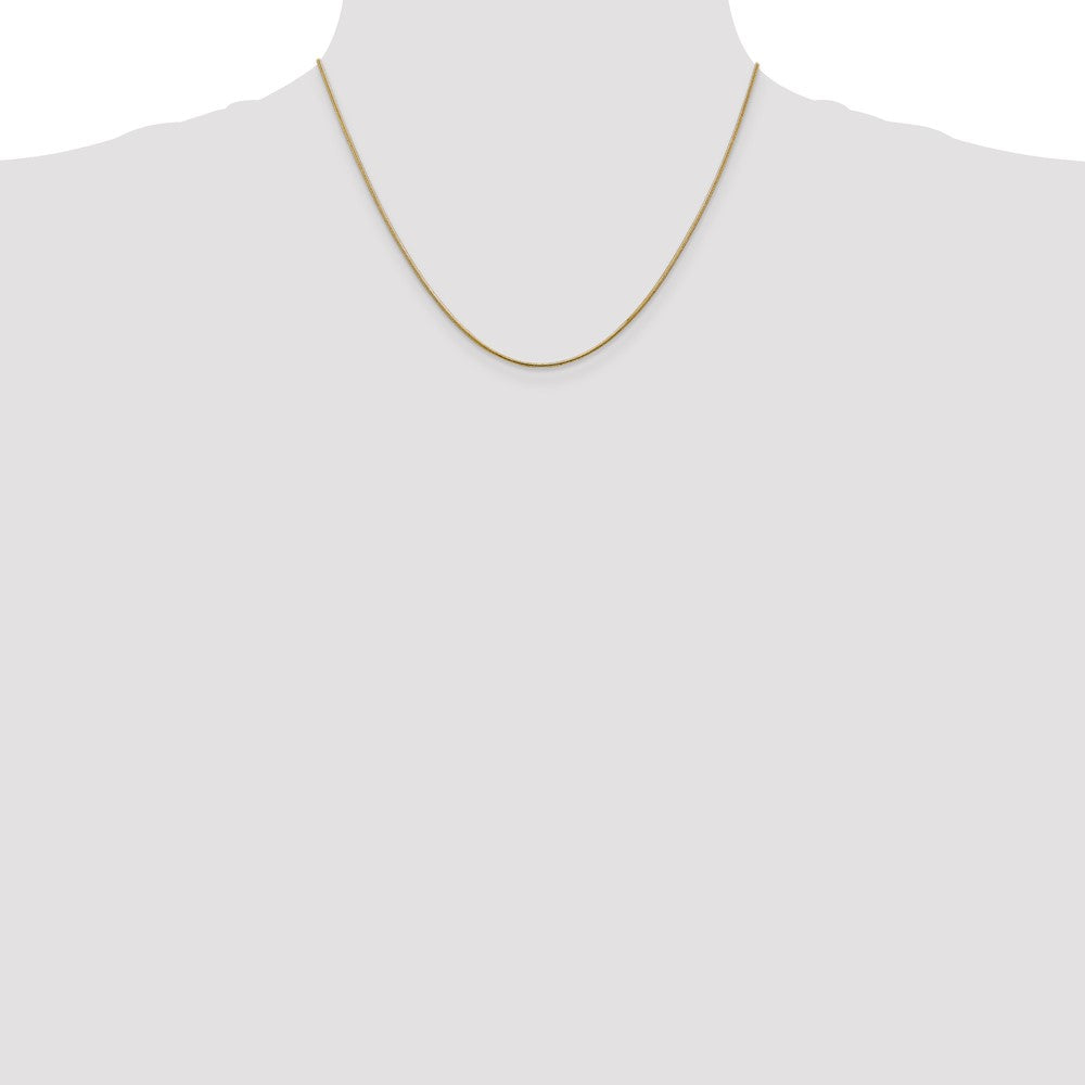 14k 1.1mm Round Snake Chain (4.48 grams)