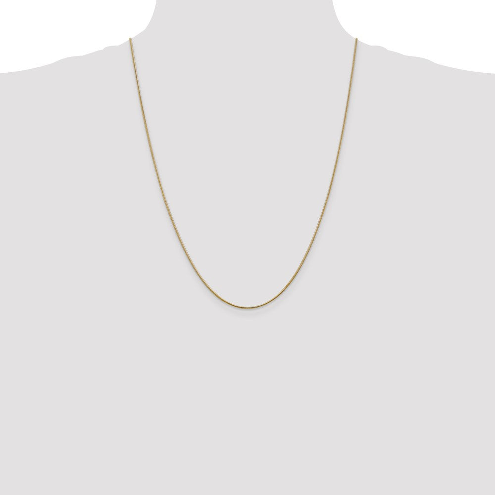 14k 1.1mm Round Snake Chain (4.48 grams)