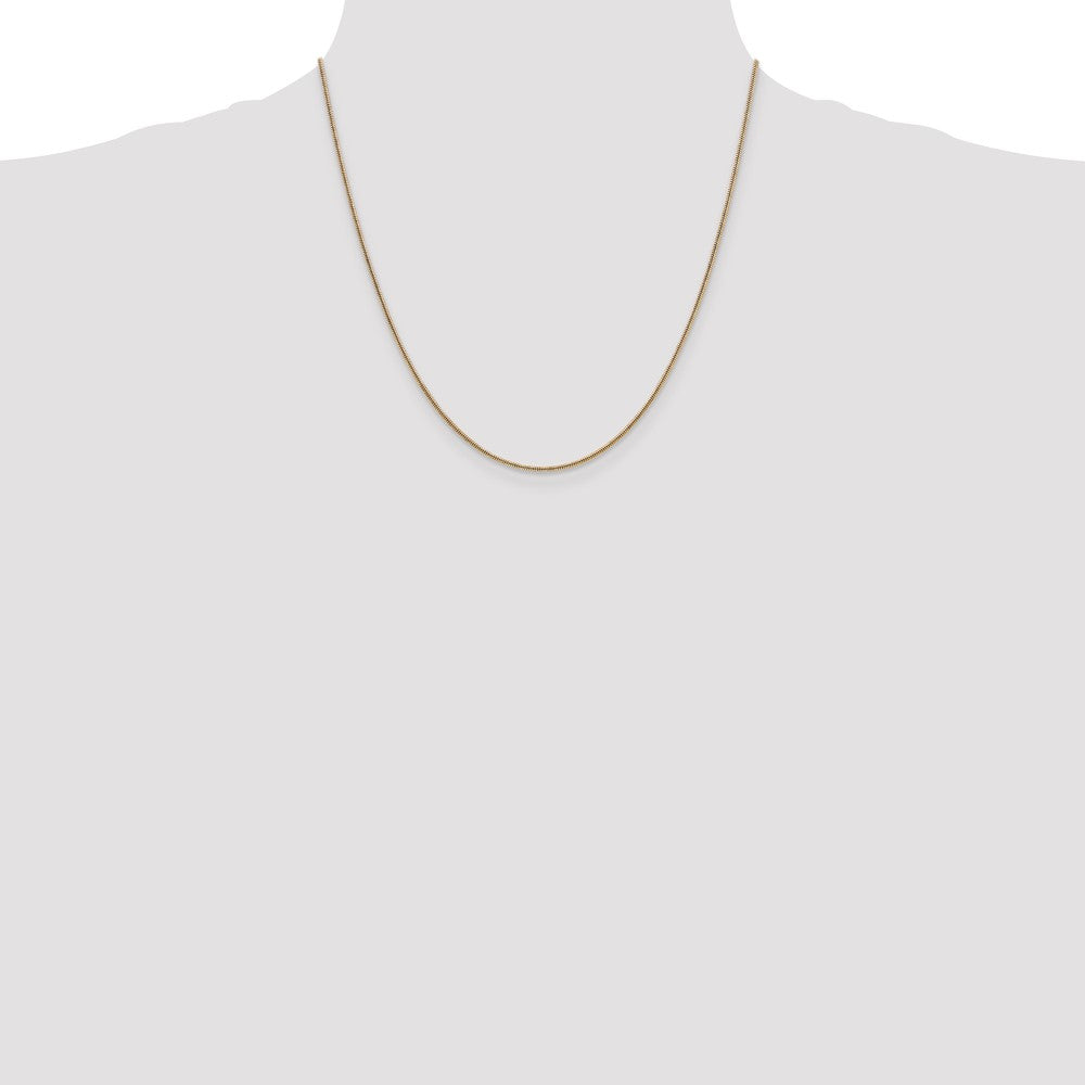 14k 1.2mm Round Snake Chain (5.70 grams)