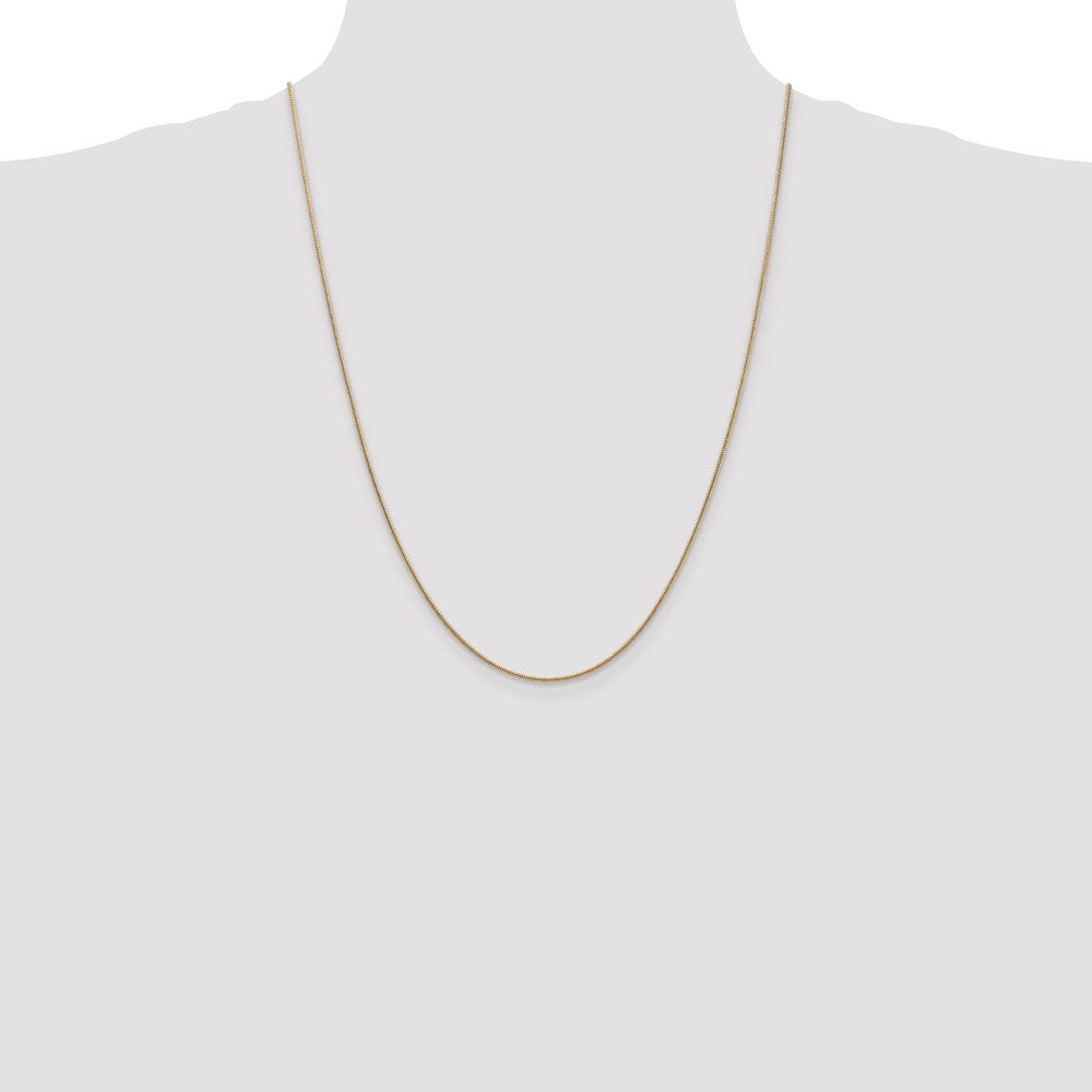 14k 1.2mm Round Snake Chain (5.70 grams)
