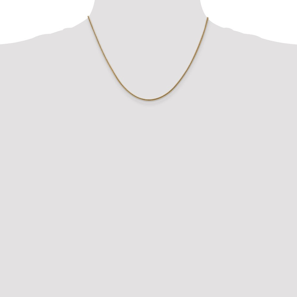 14k 1.6mm Round Snake Chain (8.03 grams)