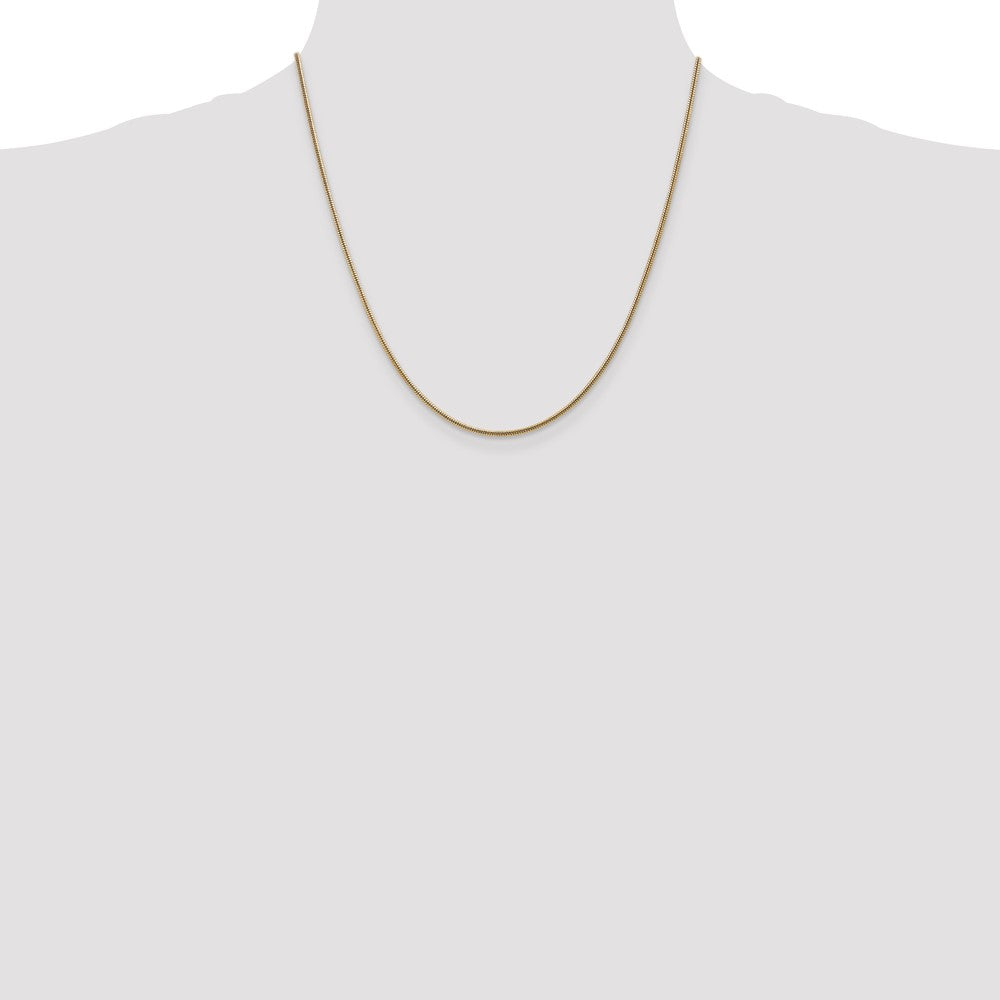 14k 1.6mm Round Snake Chain (8.03 grams)