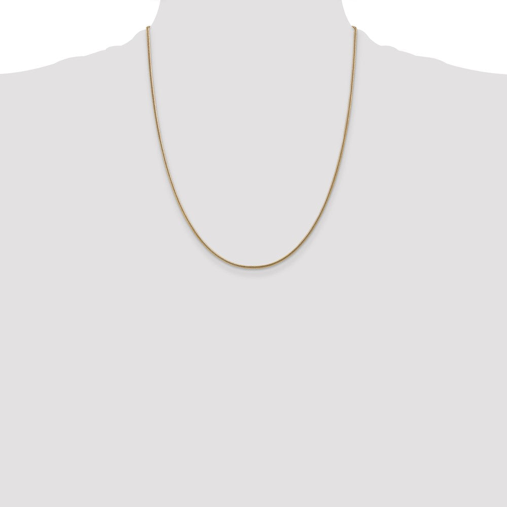 14k 1.6mm Round Snake Chain (8.03 grams)