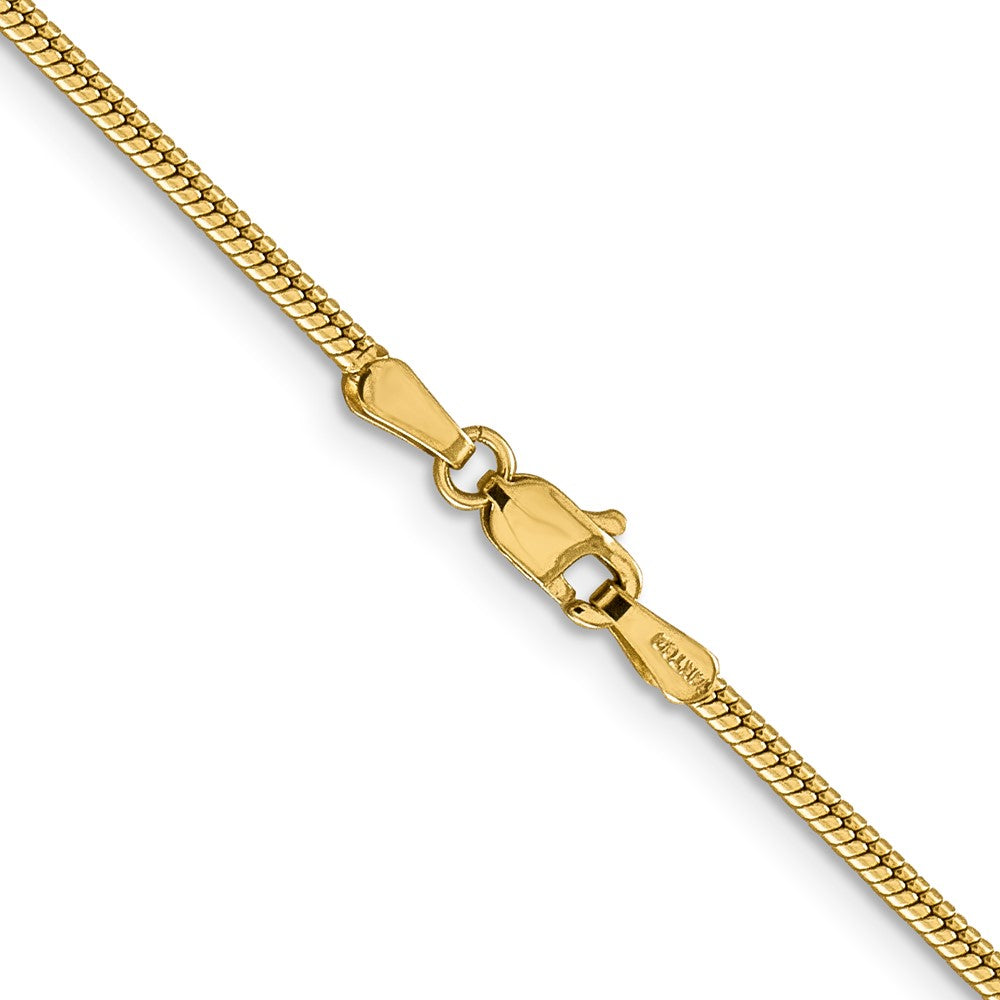 14k 1.85mm Round Snake Chain (10.98 grams)