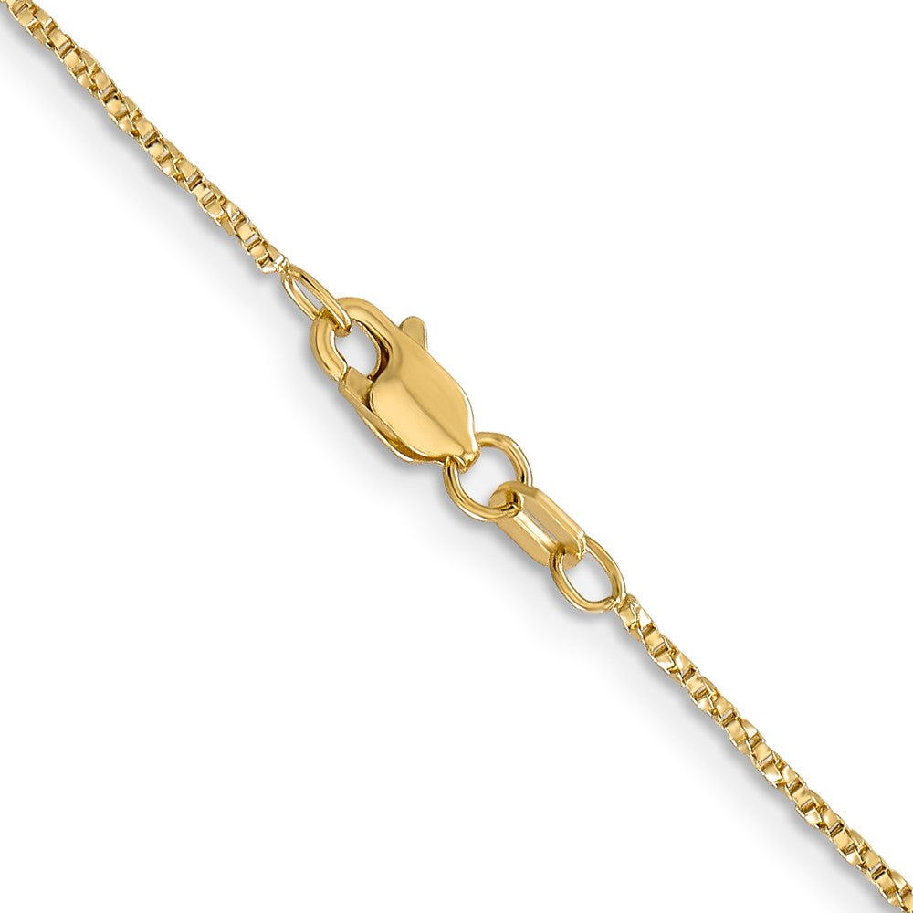 14k .95mm Twisted Box Chain (2.15 grams)