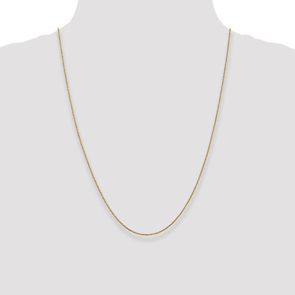 14k .95mm Twisted Box Chain (2.15 grams)