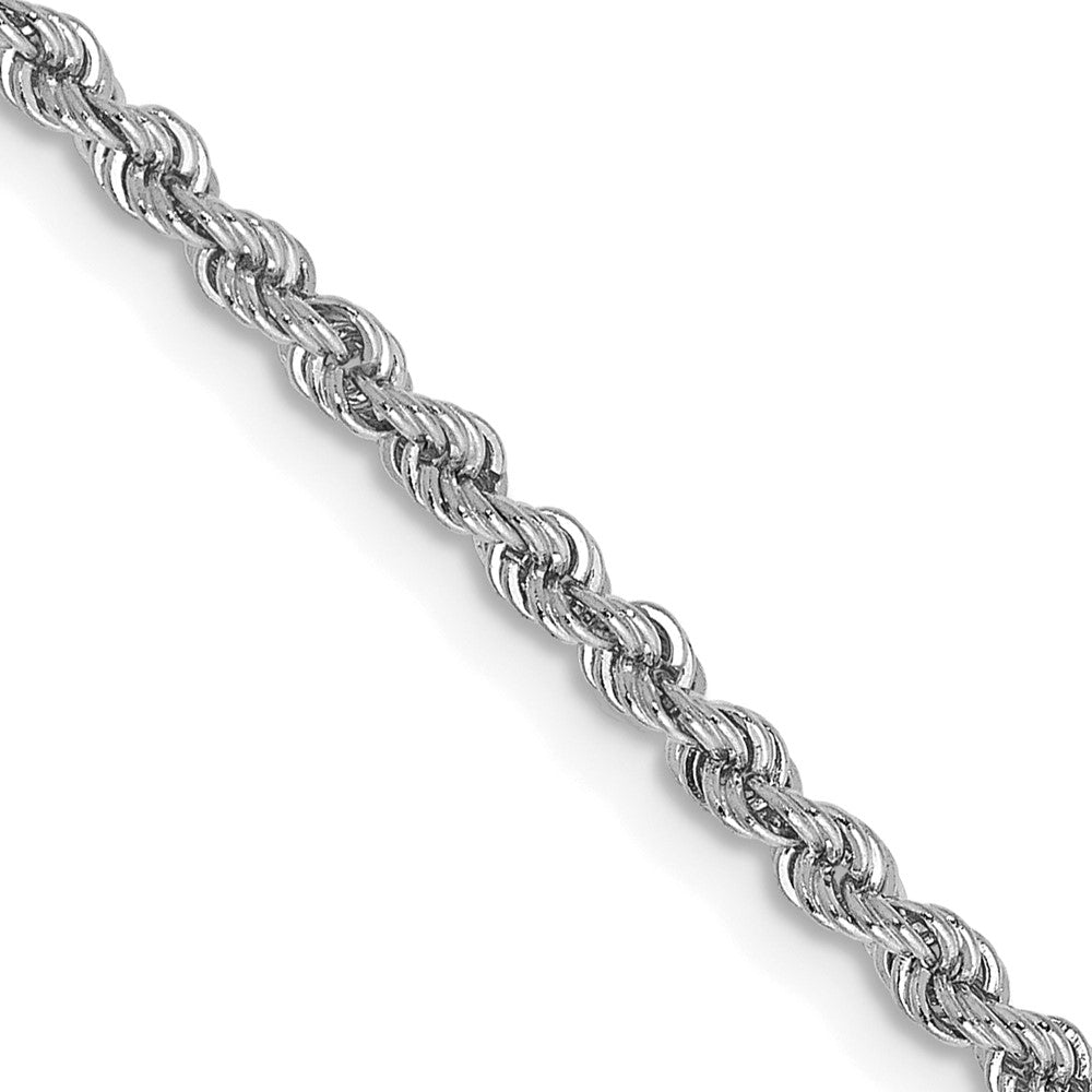 14k WG 2.25mm Regular Rope Chain (6.46 grams)