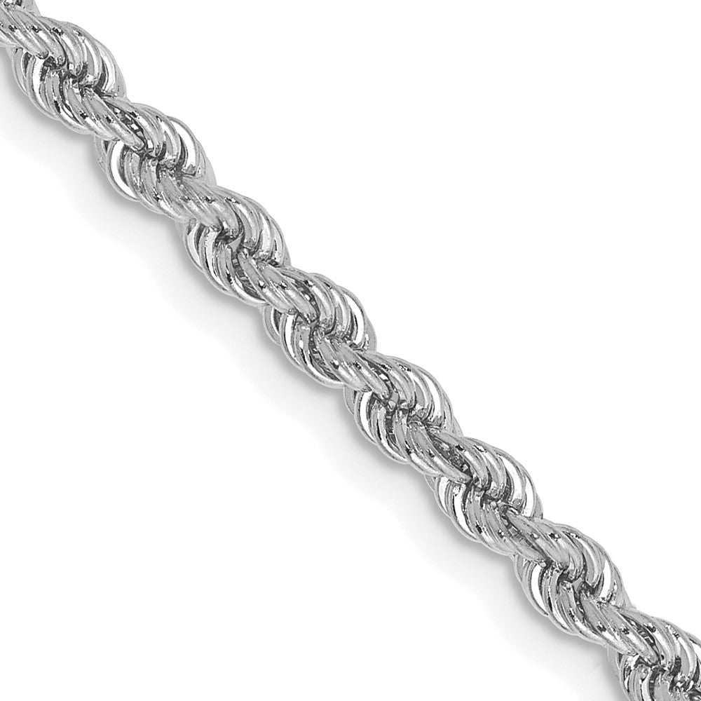 14K WG 2.75mm Regular Rope Chain (11.68 grams)