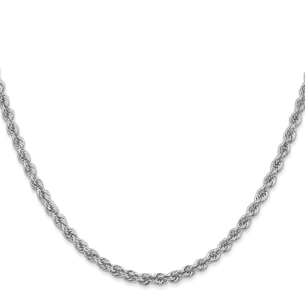 14k WG 3.0mm Regular Rope Chain (15.51 grams)