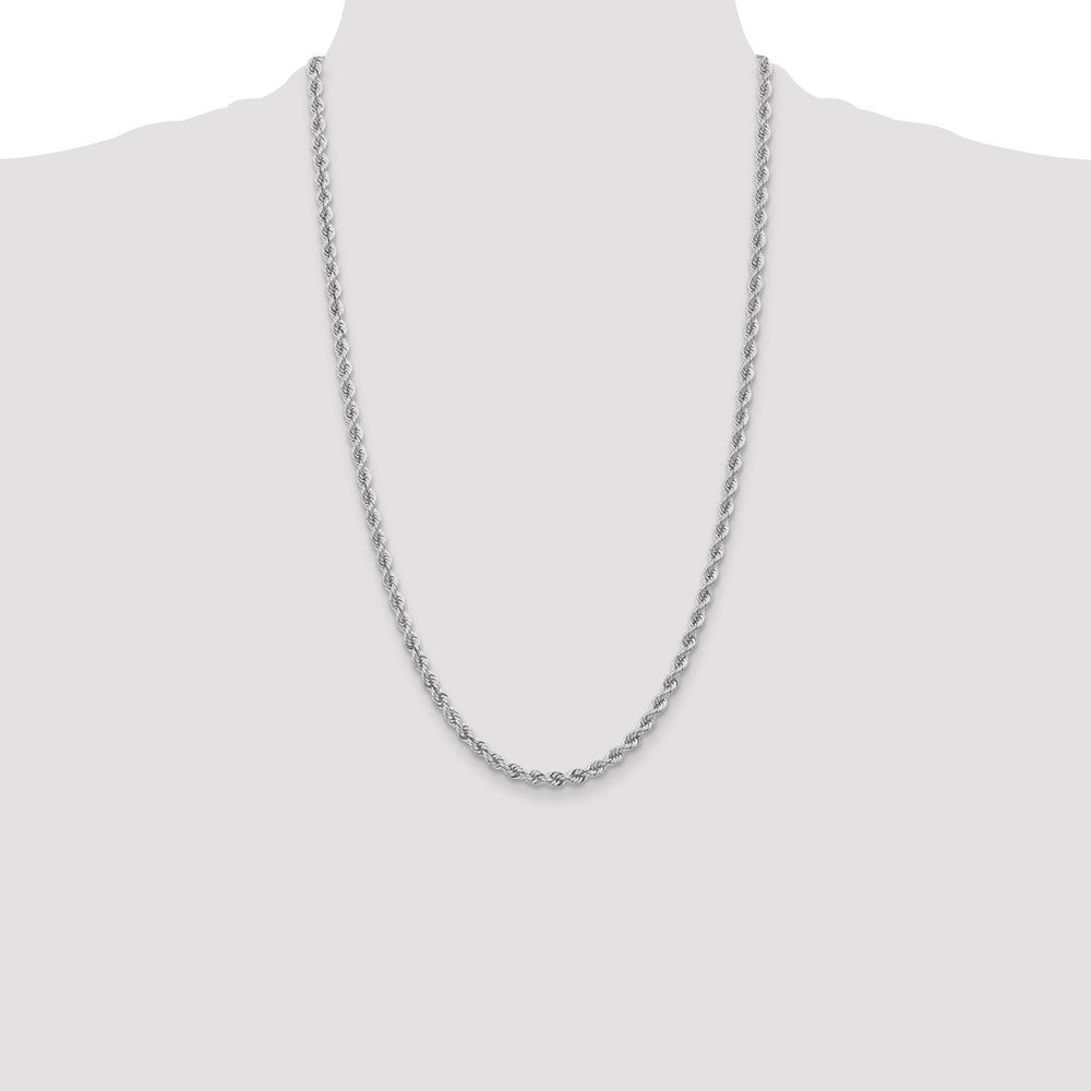 14k WG 3.0mm Regular Rope Chain (15.51 grams)