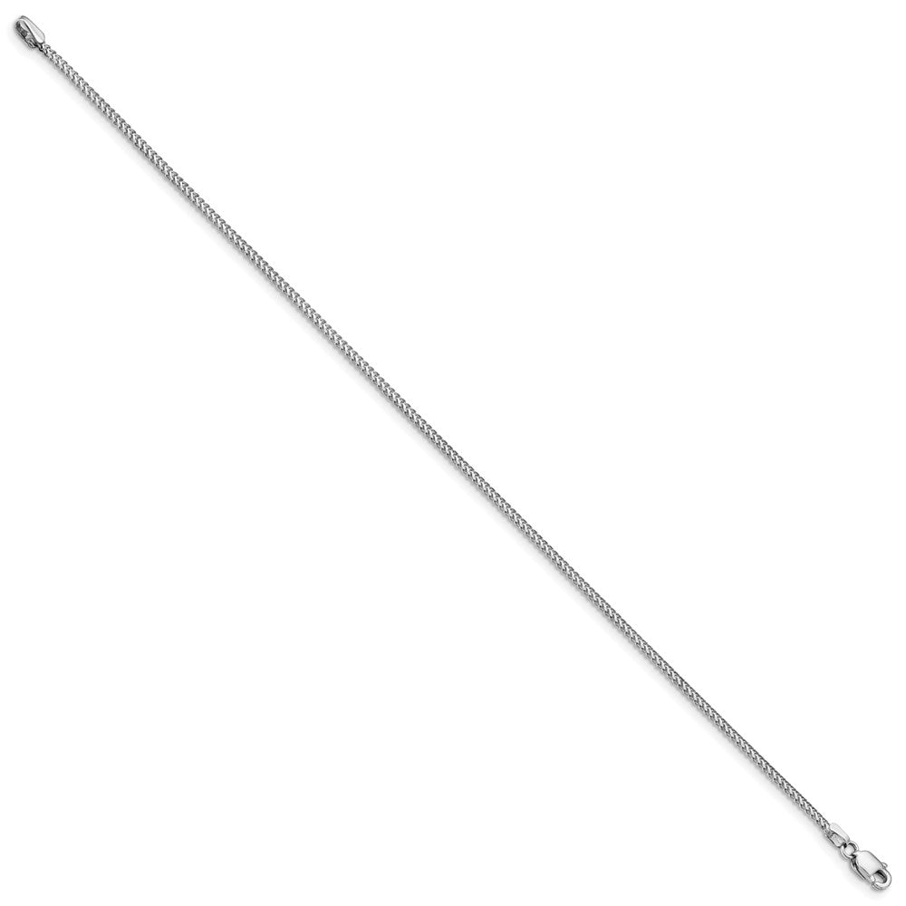 14k WG 1mm Franco Chain Bracelet (1.72 grams)