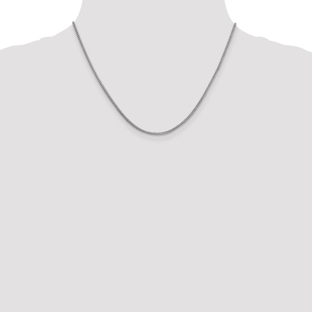 14k WG 1.3mm Franco Chain (4.61 grams)