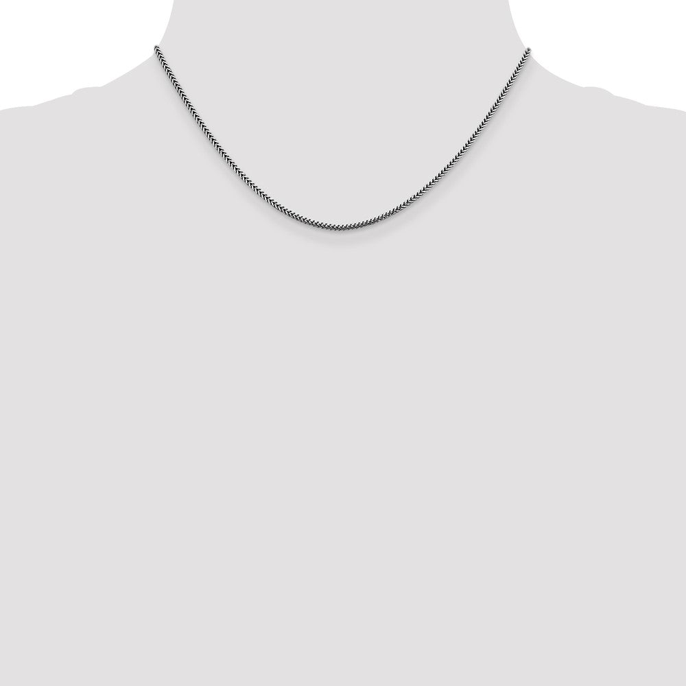 14k WG 1.4mm Franco Chain (6.14 grams)