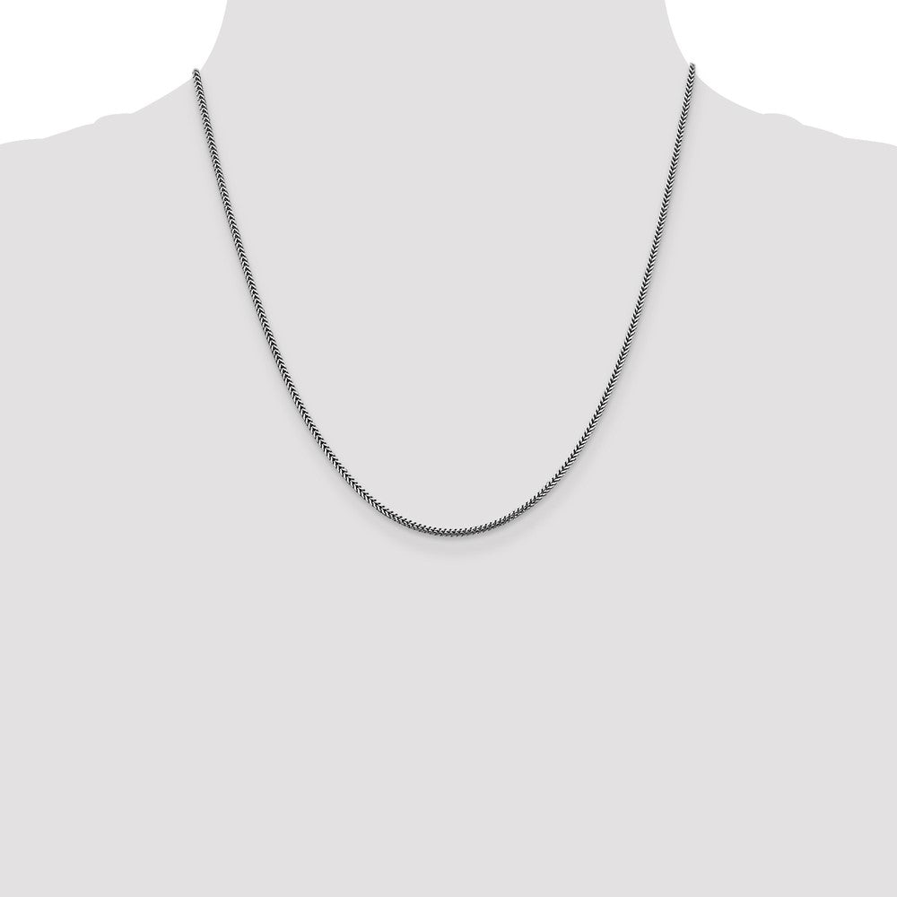 14k WG 1.4mm Franco Chain (6.14 grams)