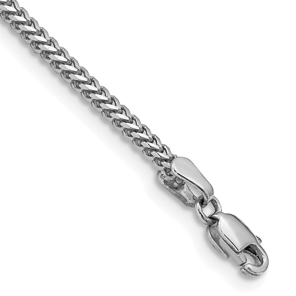 14k WG 1.5mm Franco Chain Bracelet (3.25 grams)