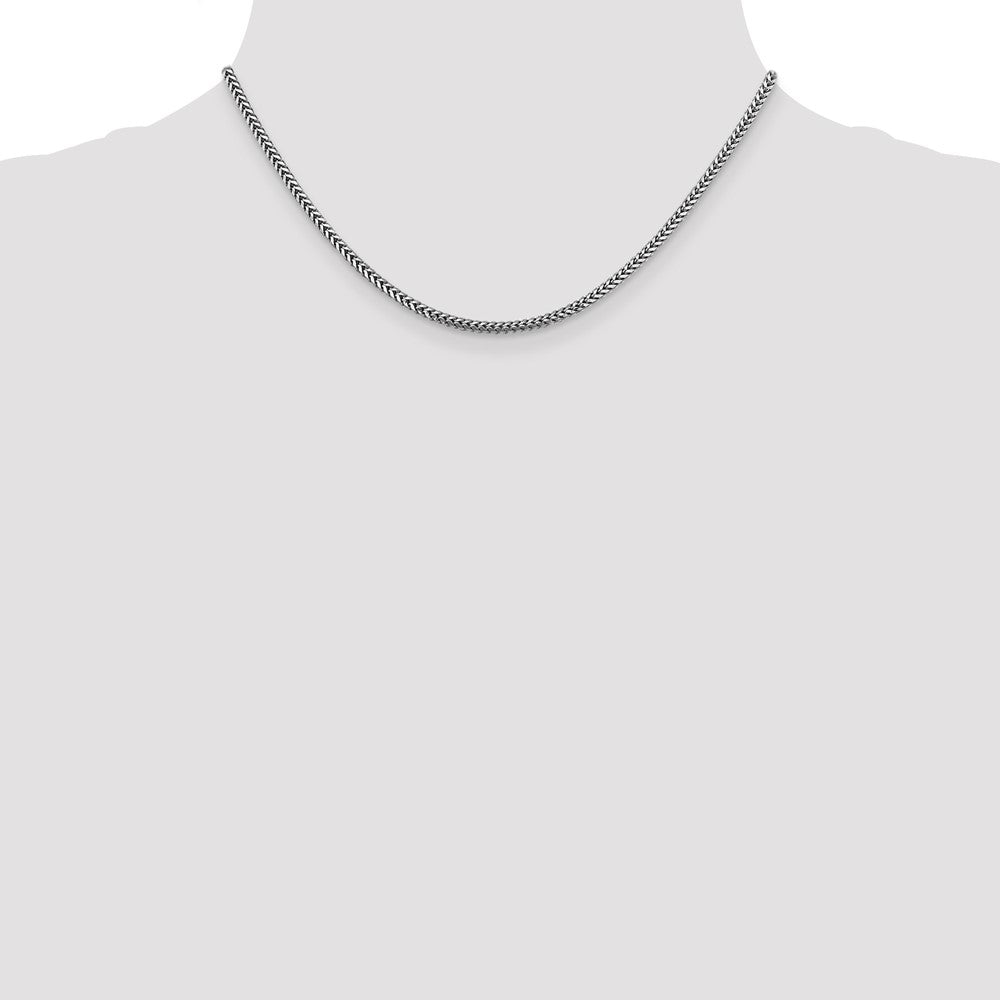 14k WG 2.3mm Franco Chain (14.85 grams)