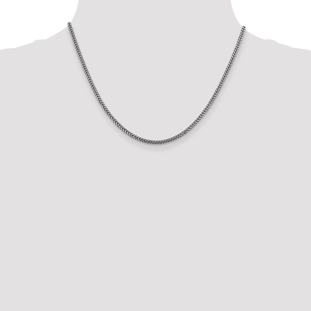 14k WG 2.3mm Franco Chain (14.85 grams)