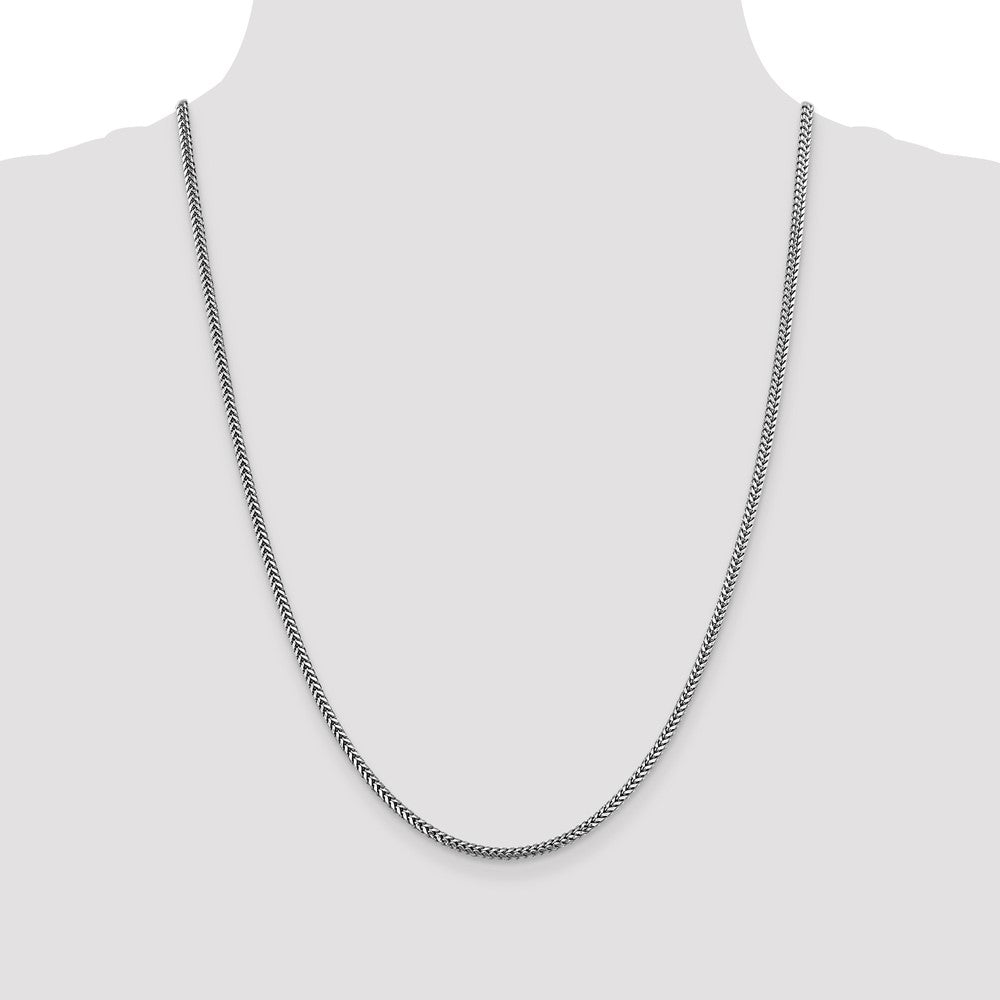 14k WG 2.3mm Franco Chain (14.85 grams)