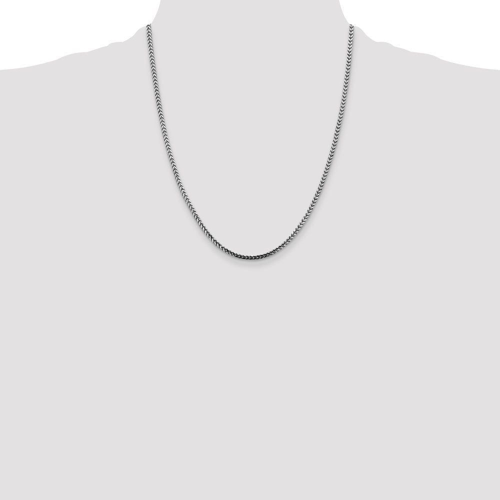 14k WG 2.5mm Franco Chain (18.57 grams)