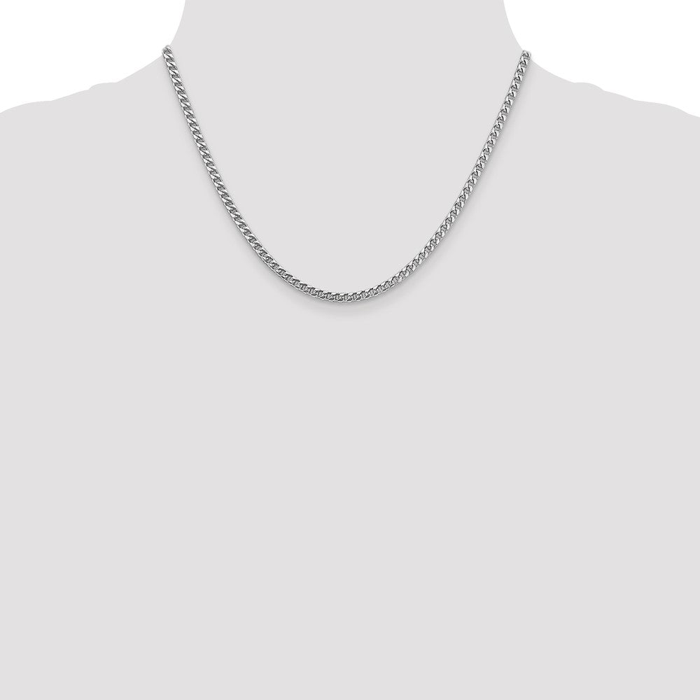 14k WG 3mm Franco Chain (25.29 grams)