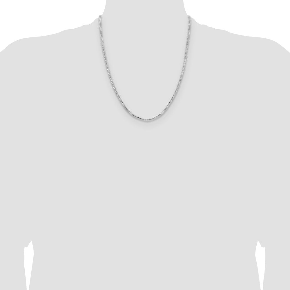 14k WG 3mm Franco Chain (25.29 grams)