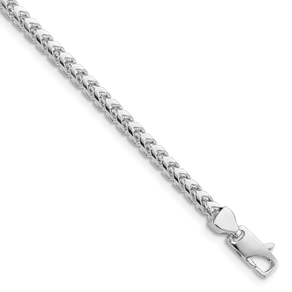 14k WG 3mm Franco Chain Bracelet (11.98 grams)
