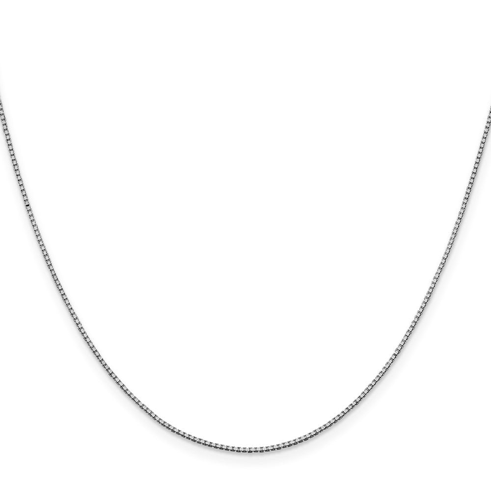 14k WG .95mm Box Chain (2.62 grams)