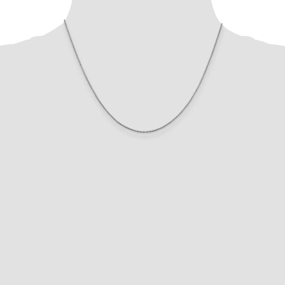 14k WG .95mm Box Chain (2.62 grams)