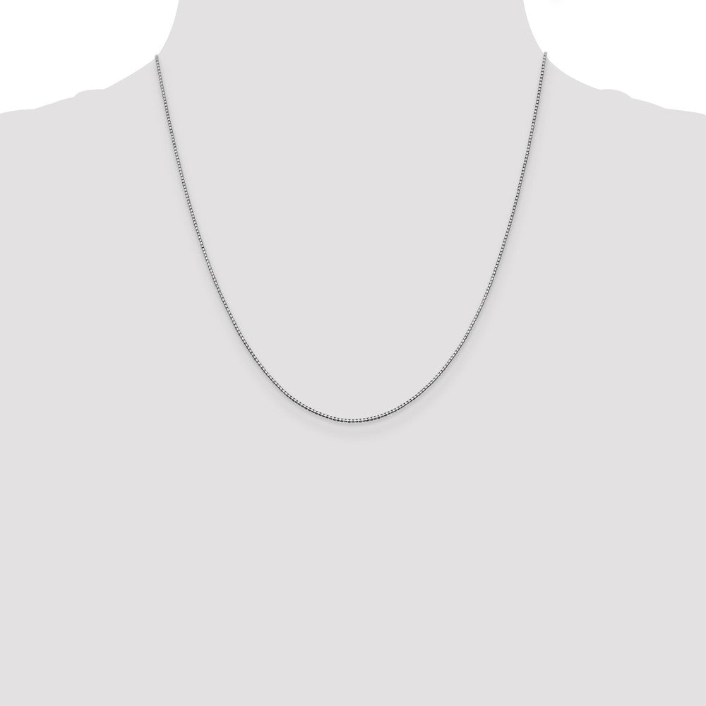 14k WG .95mm Box Chain (2.62 grams)