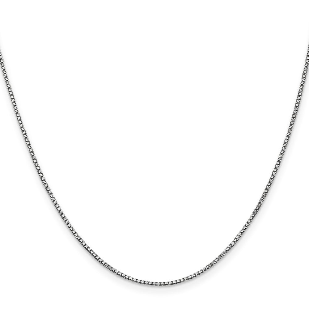 14k WG 1mm Box Chain (2.60 grams)