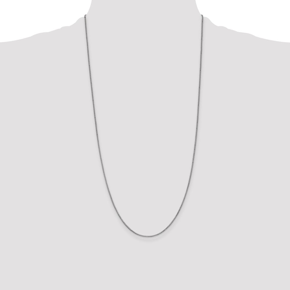 14k WG 1mm Box Chain (2.60 grams)