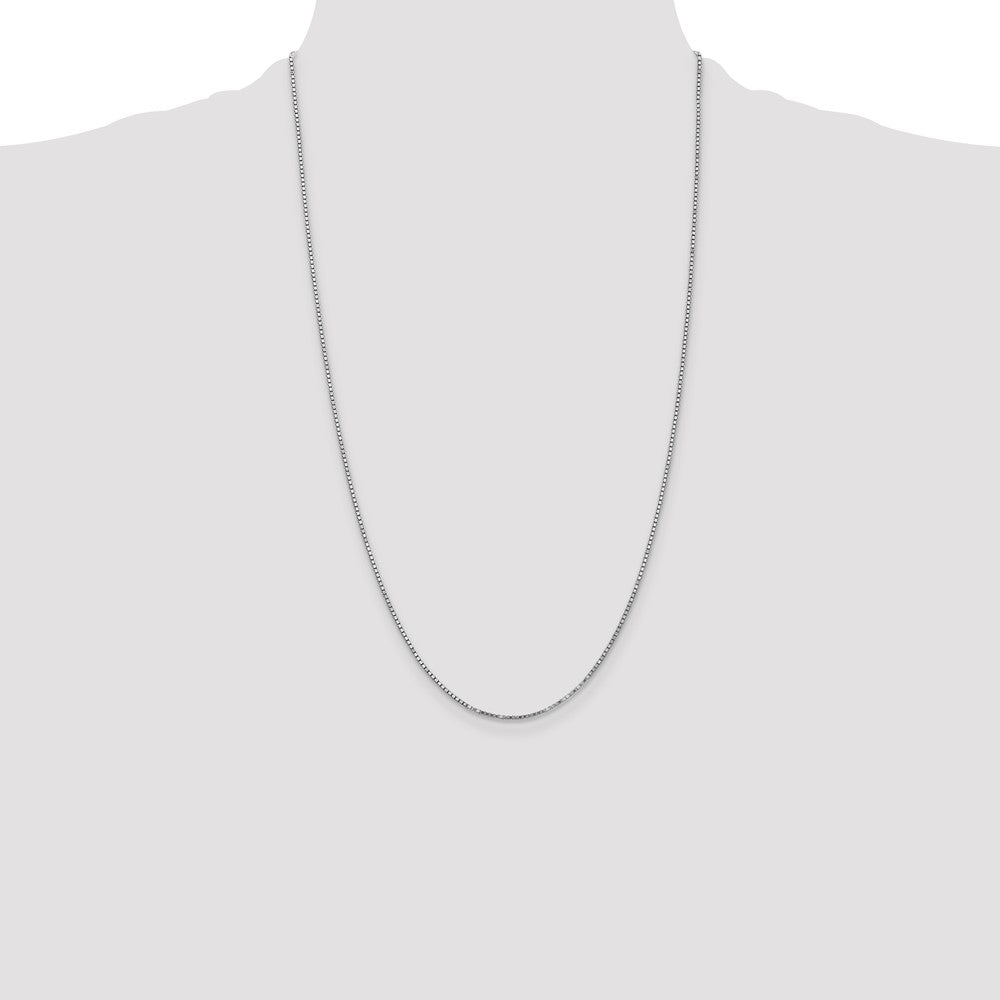 14k WG 1.3mm Box Chain (5.68 grams)