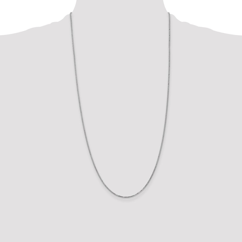 14k WG 1.3mm Box Chain (5.68 grams)