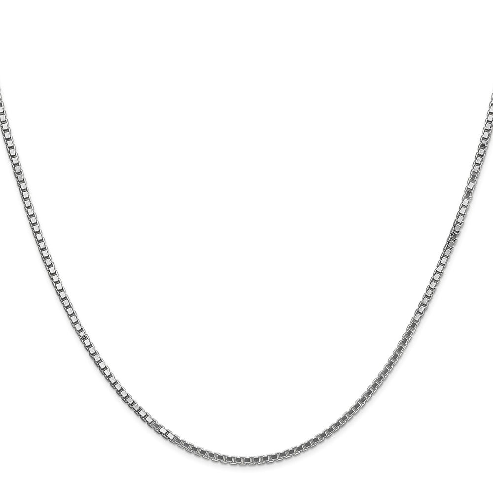 14k WG 1.5mm Box Chain (5.39 grams)