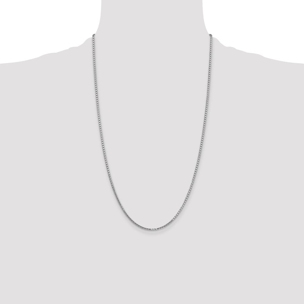 14k WG 1.9mm Box Chain (8.57 grams)