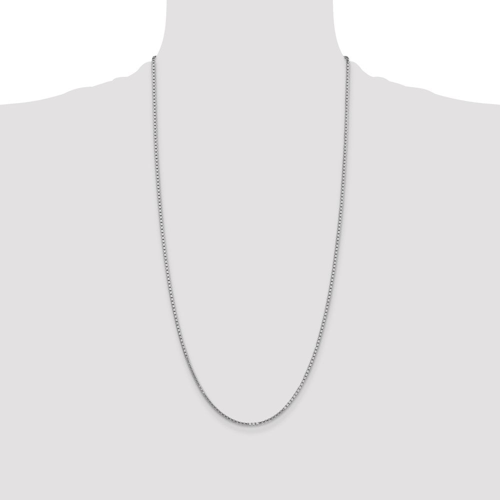 14k WG 1.9mm Box Chain (8.57 grams)