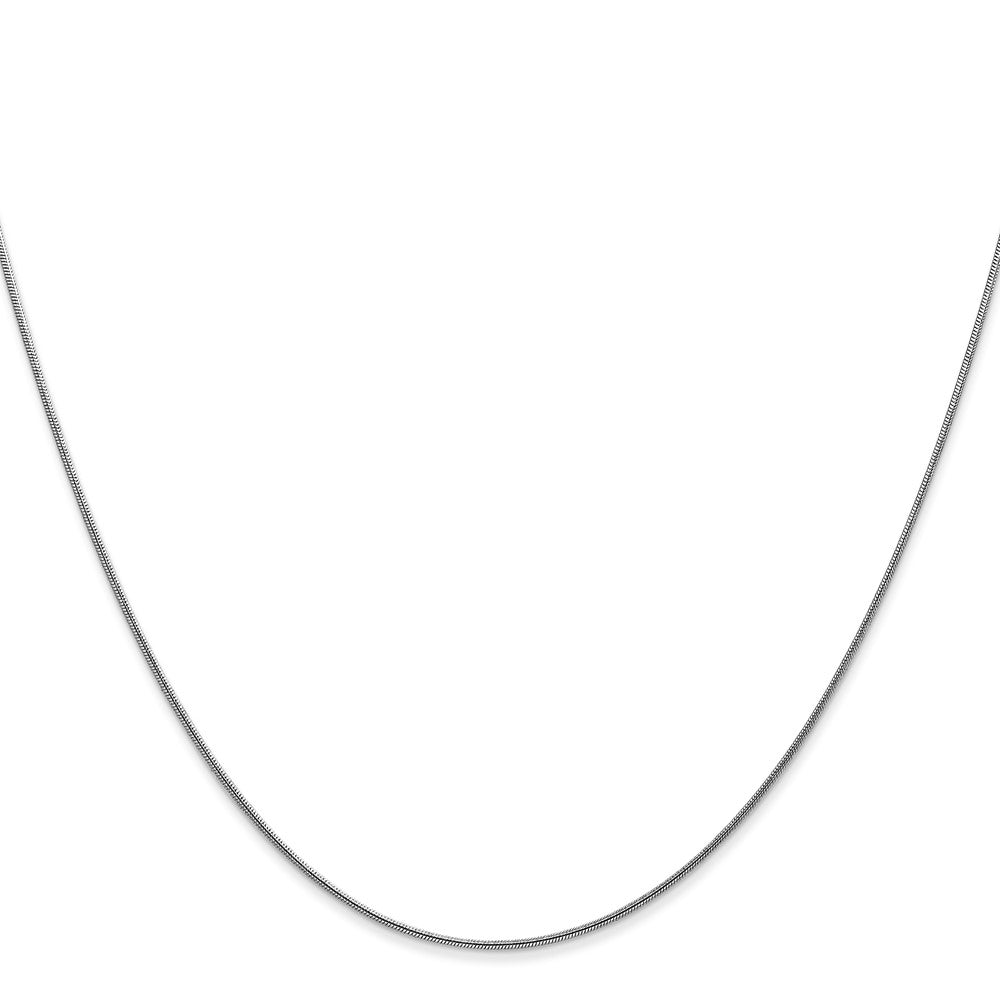 14k WG .8mm Round Snake Chain (2.39 grams)