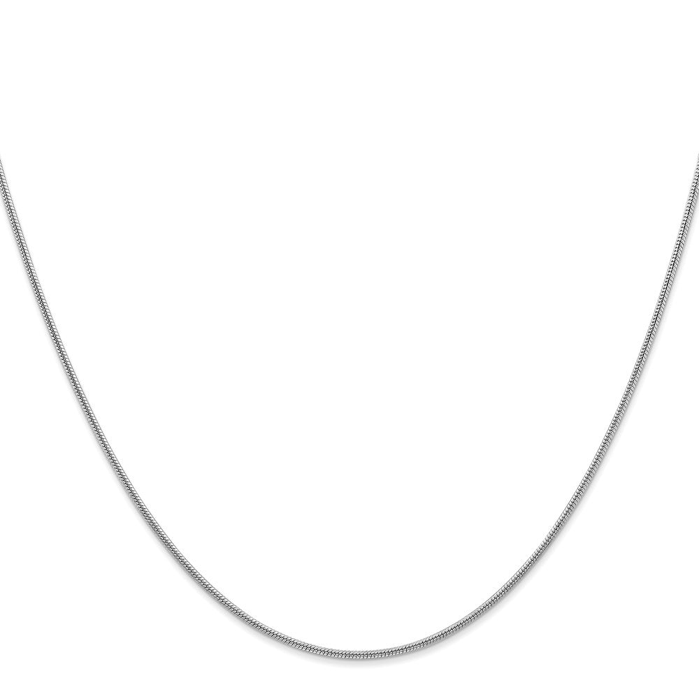 14k WG 1.4mm Round Snake Chain (5.82 grams)